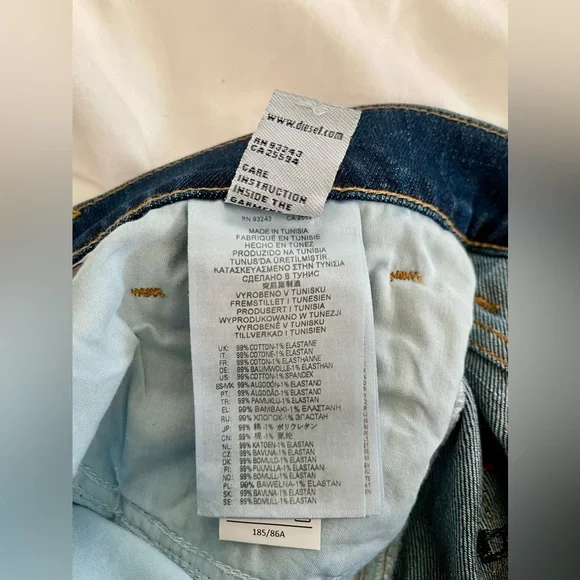 Diesel D-Strukt 09A92 Stretch Jeans W33 L32